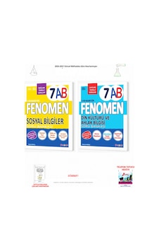Fenomen 7. Sınıf Sosyal A-b Sb + Din A-b Sb 2 Kitap Seti