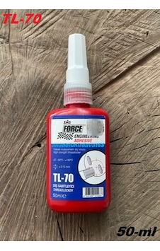 Force Tl70 Yüksek Güçlü Diş Sabitleyici Boru Civata Sabitleyici Sıvı Teflon 50ml 50ml