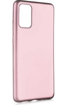 Galaxy S20 Plus Kılıf Zore Premier Silikon Kapak Rose Gold Galaxy S20 Plus Kılıf Zore Premier Silikon Kapak Rose Gold