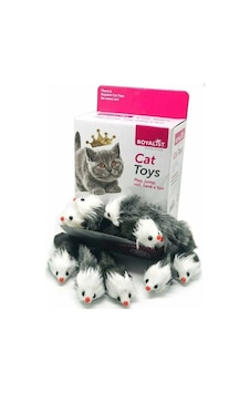 Royalist CT18019 Sesli Peluş Fare Kedi Oyuncağı