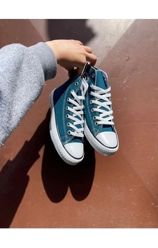 Unisex Günlük Keten Rahat Bilekli Kot Mavi Uzun Convers Sneaker Spor Ayakkabı Mavi Unisex Günlük Keten Rahat Bilekli Kot Mavi Uzun Convers Sneaker Spor Ayakkabı Mavi