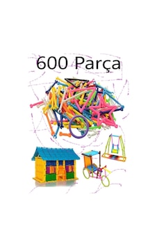 Hyd 600parça Eğitici Oyuncak Bloklar Yapboz Puzzle Bultak Zeka Algı Gelişim Oyuncağı Geometrik Çubuklar