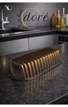 Baton Kek Kalıbı Royal Gold Kalın Döküm Üç Katmanlı Kaplama 525 Gram Altın Baton Kek Kalıbı Royal Gold Kalın Döküm Üç Katmanlı Kaplama 525 Gram Altın