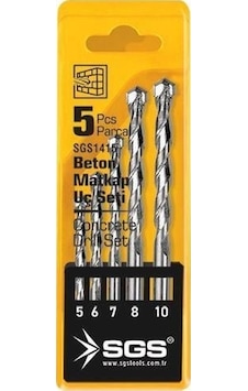 1415 Elmas Beton Matkap Ucu Seti 5 Parça 1415 Elmas Beton Matkap Ucu Seti 5 Parça