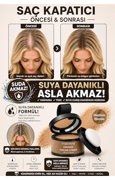 Blue Skin Care Yeni Nesil Kapatıcı ve Saç Dolgunlaştırıcı Orta Sarı Blue Skin Care Yeni Nesil Kapatıcı ve Saç Dolgunlaştırıcı Orta Sarı