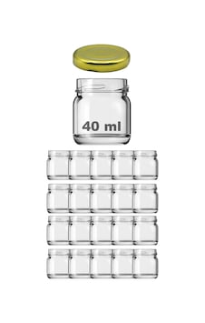 20 Adet Mini-küçük Cam Kavanoz Numune, Mama, Düğün Ve Kına Şekerleme Kavanozu 40ml. Şeffaf 20 Adet Mini-küçük Cam Kavanoz Numune, Mama, Düğün Ve Kına Şekerleme Kavanozu 40ml. Şeffaf