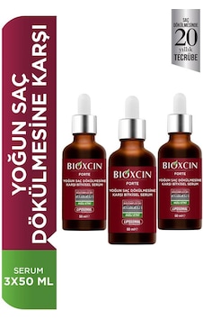 Bioxcin Forte Yoğun Saç Dökülmesine Karşı Serum 3 x 50 ML 2'li Bioxcin Forte Yoğun Saç Dökülmesine Karşı Serum 3 x 50 ML 2'li