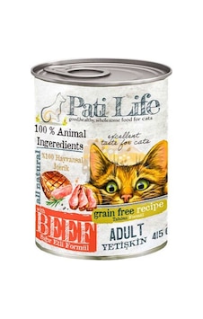 Pati Life Sokak Kedileri İçin Konserve Karma Paket 6 x 400 G Pati Life Sokak Kedileri İçin Konserve Karma Paket 6 x 400 G
