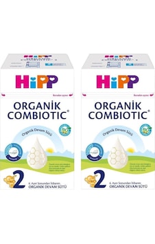 Hipp 2 Organik Combotic Bebek Sütü 600gr X2adet Hipp 2 Organik Combotic Bebek Sütü 600gr X2adet