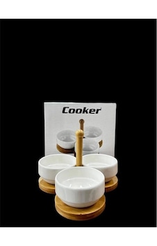 Cooker Porselen 3lü Servis Cooker Porselen 3lü Servis