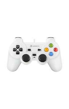 Gamebooster Gb-j101w Beyaz Kablolu Titreşimli Gamepad Pc Uyumlu Gamebooster Gb-j101w Beyaz Kablolu Titreşimli Gamepad Pc Uyumlu