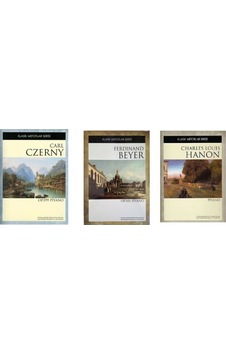 Czerny + Beyer + Hanon - Piyano Metotları Seti Cz.&B&H Czerny + Beyer + Hanon - Piyano Metotları Seti Cz.&B&H