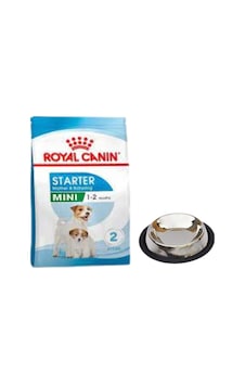 Royal Canin Mini Starter Mother&babydog Köpek Maması 4 Kg, Kaymaz Tabanlı Su Ve Mama Kabı Royal Canin Mini Starter Mother&babydog Köpek Maması 4 Kg, Kaymaz Tabanlı Su Ve Mama Kabı