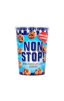 Non Stop Chocolate Coconut - Mini Chocolate Chip Cookies 125g