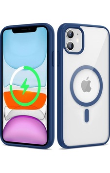 Apple Uyumlu iPhone 11 Kılıf M-safe Wireless Şarj Özellikli Silikon Zore Ege Kapak Mavi Açık Apple Uyumlu iPhone 11 Kılıf M-safe Wireless Şarj Özellikli Silikon Zore Ege Kapak Mavi Açık