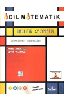 2023 Acil Matematik Analitik Geometri - Acil Yayınları 2023 Acil Matematik Analitik Geometri - Acil Yayınları