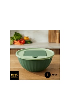Pratik Mutfak 2.5 Lt Kapaklı Rendeli Karıştırma Ve Saklama Kabı Yeşil Diğer Pratik Mutfak 2.5 Lt Kapaklı Rendeli Karıştırma Ve Saklama Kabı Yeşil Diğer