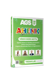 Yediiklim 2027 Ags Ahenk Serisi Öyt Sınıf Yönetimi Tymm Program Okuryazarlığı Ölçme Ve Değerlendirme Video Ders Notu Yediiklim 2027 Ags Ahenk Serisi Öyt Sınıf Yönetimi Tymm Program Okuryazarlığı Ölçme Ve Değerlendirme Video Ders Notu