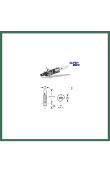 En-cag Super Light H1 Halojen Far Ampülü 12 Volt 60-55 Watt Bss En-cag Super Light H1 Halojen Far Ampülü 12 Volt 60-55 Watt Bss