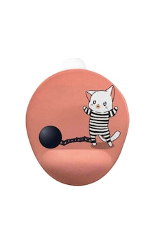 Şirin Suçlu Kedi Bilek Destekli Mouse Pad Mousepad Şirin Suçlu Kedi Bilek Destekli Mouse Pad Mousepad