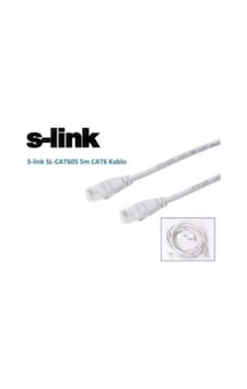 S-Link S-Link Sl-Cat605 Cat6 Kablo 5 Metre S-Link S-Link Sl-Cat605 Cat6 Kablo 5 Metre