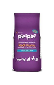Pisipisi Pudra Kokulu Topaklanan Bentonit Kalın Taneli Kedi Kumu 2x10 Kg Pisipisi Pudra Kokulu Topaklanan Bentonit Kalın Taneli Kedi Kumu 2x10 Kg