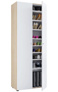 İlza Ayakkabılık - Çok Amaçlı Dolap - Kiler Dolabı - 80 Cm Beyaz - Atlantik Çam İlza Ayakkabılık - Çok Amaçlı Dolap - Kiler Dolabı - 80 Cm Beyaz - Atlantik Çam