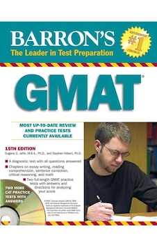 Barrons Gmat Wıth Cd Rom 15E Barrons Gmat Wıth Cd Rom 15E