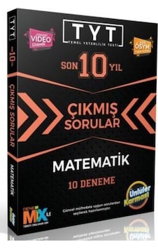 TYT Matematik Son 10 Yıl Çıkmış Sorular 10 Deneme - Ünlüler Karması TYT Matematik Son 10 Yıl Çıkmış Sorular 10 Deneme - Ünlüler Karması