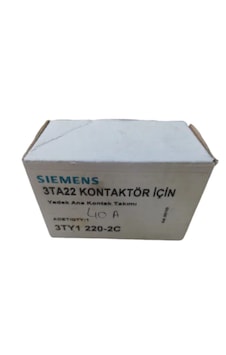 Siemens 3ty1 220-2c Kontaktör İçin Yedek Ana Kontak Takımı Siemens 3ty1 220-2c Kontaktör İçin Yedek Ana Kontak Takımı