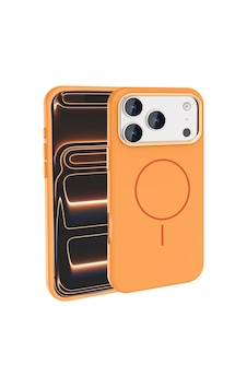 Maks Technology Apple Uyumlu iPhone 18 Pro Max Kılıf M-safe Şarj Özellikli Metal Kamera Çerçeveli Mkst Edi Silikon Kapak - Turunc Turuncu Maks Technology Apple Uyumlu iPhone 18 Pro Max Kılıf M-safe Şarj Özellikli Metal Kamera Çerçeveli Mkst Edi Silikon Kapak - Turunc Turuncu