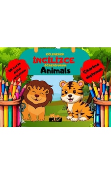 Eğlenerek İngilizce Öğreniyorum - Animals - Rzır-644917 Eğlenerek İngilizce Öğreniyorum - Animals - Rzır-644917