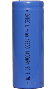 Ortec 3.7V 1400Mah Li-ion 18500 5-c Şarj Edilebilir Pil