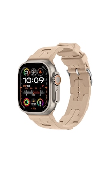 Apple Uyumlu Watch Ultra Ultra 2 49mm Krd-92 Metal Tokalı Silikon Kordon Apple Uyumlu Watch Ultra Ultra 2 49mm Krd-92 Metal Tokalı Silikon Kordon