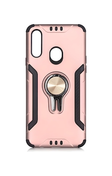 Galaxy Uyumlu A20s Kılıf Stand Olma Özellikli Araç Tutuculu Ko Ko Kılıf Rose Gold Galaxy Uyumlu A20s Kılıf Stand Olma Özellikli Araç Tutuculu Ko Ko Kılıf Rose Gold