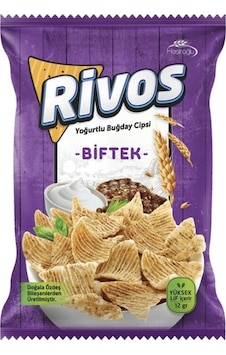 Rivos Biftek Yoğurtlu Buğday Cips 56 G Rivos Biftek Yoğurtlu Buğday Cips 56 G
