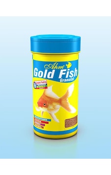 Ahm Gold Fish Granulat Japon Balığı Yemi 100Ml Ahm Gold Fish Granulat Japon Balığı Yemi 100Ml
