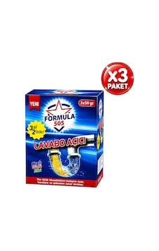 Lavabo Açıcı Toz 50grx3lü 3paket