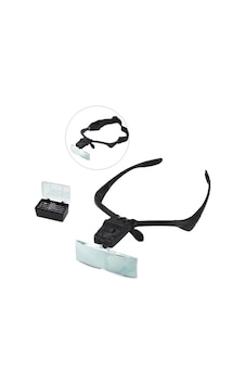 Nikula-ışıklı Gözlük Büyüteç - 5 Farklı Lens 9892b Lisinya Nikula-ışıklı Gözlük Büyüteç - 5 Farklı Lens 9892b Lisinya
