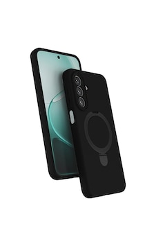 Ardemix Galaxy A27 Kılıf M-safe Şarj Özellikli Standlı Zore Samara Kapak - Siyah Ardemix Galaxy A27 Kılıf M-safe Şarj Özellikli Standlı Zore Samara Kapak - Siyah
