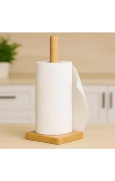 Kare Bambu Peçetelik Kağıt Havluluk Kaydırmaz Taban 1 Adet Açık Kahverengi Kare Bambu Peçetelik Kağıt Havluluk Kaydırmaz Taban 1 Adet Açık Kahverengi
