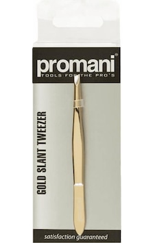 Tarko Promani Altın Eğik Uçlu Cımbız PR-923 Tarko Promani Altın Eğik Uçlu Cımbız PR-923