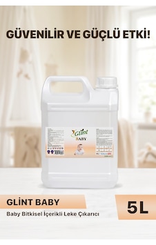Glint Baby Bitkisel İçerikli Bebek Çamaşır Leke Çıkarıcı 5 L