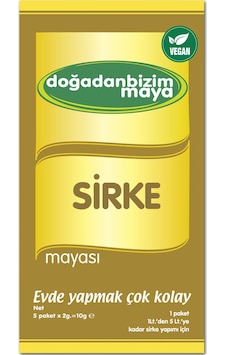 Doğadan Bizim Maya Probiotik Sirke Mayası 5 x 2 G Doğadan Bizim Maya Probiotik Sirke Mayası 5 x 2 G
