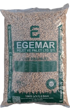 Doğal Çam Peleti 6 Mm 15 Kg