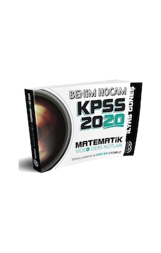2020 KPSS Matematik Video Ders Notları / İlyas Güneş