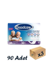 Goodcare 6 Damla Bel Bantlı Yetişkin Hasta Bez M 3 x 30'Lu Goodcare 6 Damla Bel Bantlı Yetişkin Hasta Bez M 3 x 30'Lu
