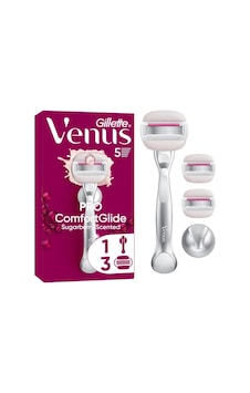 Gillette Venus Pro Comfortglide Sugarberry Kokulu Kadın Tıraş Makinesi, Olay Nemlendirici Gillette Venus Pro Comfortglide Sugarberry Kokulu Kadın Tıraş Makinesi, Olay Nemlendirici
