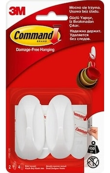 3M Command 17082 Askı Küçük Boy 3M Command 17082 Askı Küçük Boy