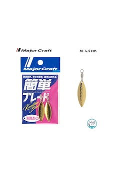 Major Craft Kantan Blade Kaşık Nomal 4.5cm Medium 01 Gold Major Craft Kantan Blade Kaşık Nomal 4.5cm Medium 01 Gold